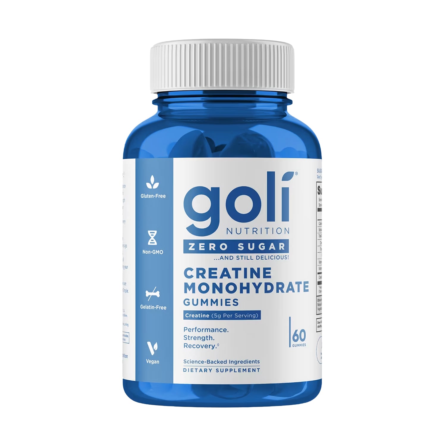 Креатин моногідрат goli Nutrition Creatine Monohydrate, 60 жувальних цукерок